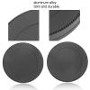 ASHATA Front Rear Lens Filter,40.5mm Lens Cover Aluminum Alloy Camera Metal Filter Lens Cover,Dustproof Compact Lightweight,for CPL ND Filter,Black view 2