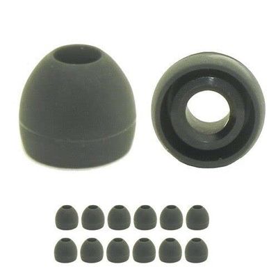 10 Pairs Small Size Only Silicone Replacement Earbud Ear Buds Tips 3.9mm - 4mm Connection Point