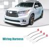 ACROPIX Car Wiring Harness Speaker Wire Adapter Fit for Toyota Highlander Pack of 4 White view 2