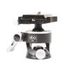 OBO S26 Type Clamp Hollowed-Out Panoramic Lightweight Lock Quickly Ball Head with 1/4 Quick Release Plate for 360 Rotating Professional CNC Ballhead DSLR Cameras Tripods Max Loading 13lbs/6kg view 1