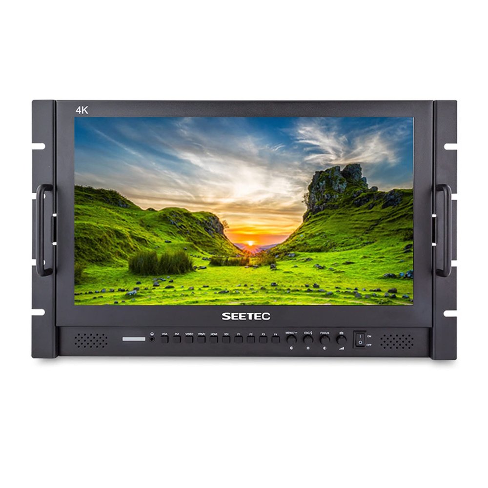 SEETEC P173-9HSD-RM 17.3" Rack Mount Broadcast LCD Monitor with 19201080 3G-SDI HDMI AV YPbPr
