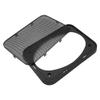2X DRPSODAC for 4x6 Inch Speaker Grill Dust Cover ABS Decorative Circle Metal Mesh Protection Net Car Audio Accessories 162x112mm/6.38x4.41in view 1