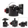 OBO H520 Low Profile Damping Ball Head Unique 52mm Ball Double 360 Panoramic Tripod Head CNC Aluminium Alloy Metal Ball-Head Arca Swiss Quick Release Plate Max Loading 77lbs/35kg view 4