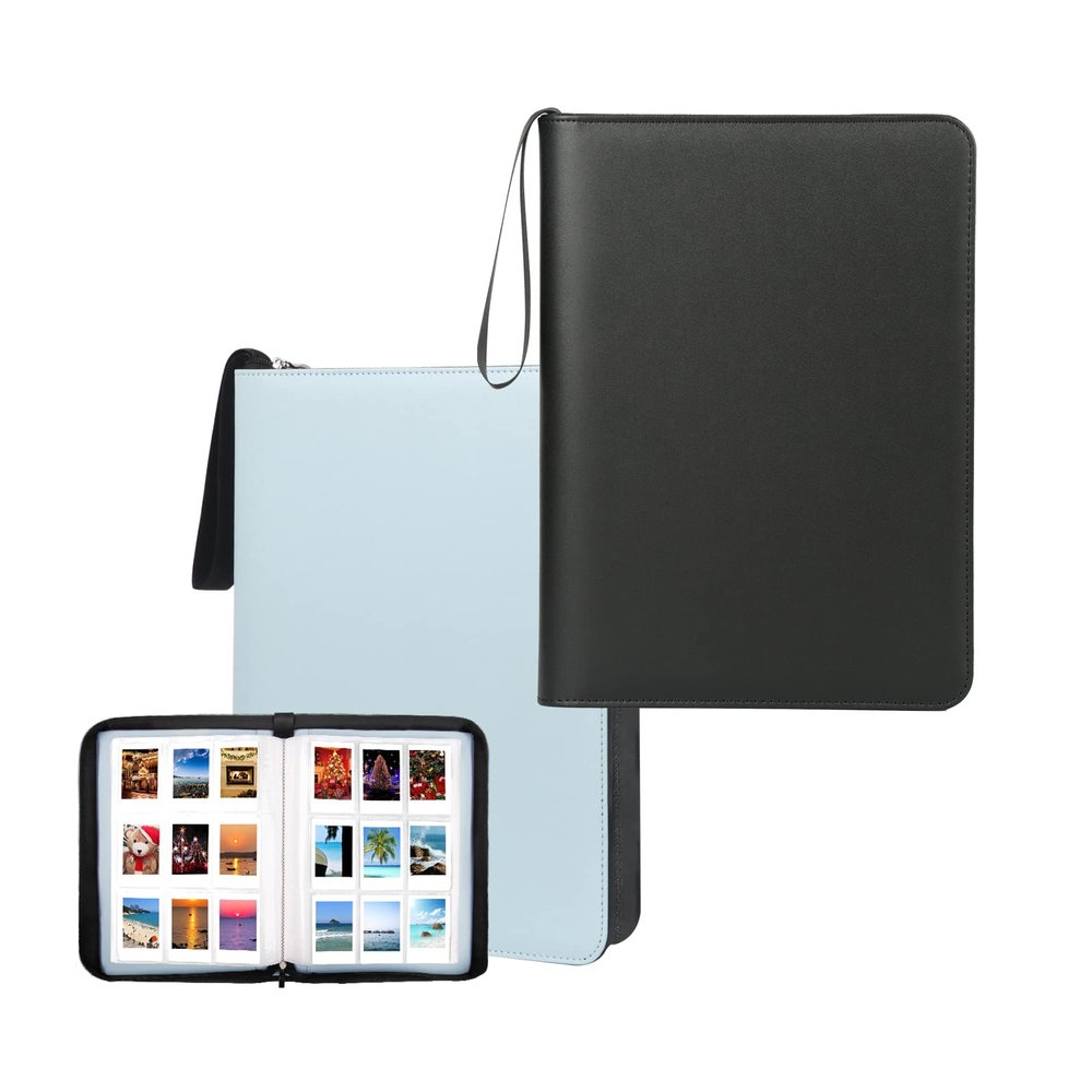 2 Packs, 540 Pockets Photo Album Book for Fujifilm Instax Mini 12 11 9 8+8 7+ 99 50s 40 25 26 EVO, for Polaroid Snap/Snap Touch/PIC-300P/Z2300/ SocialMatic Zip Instant Printer