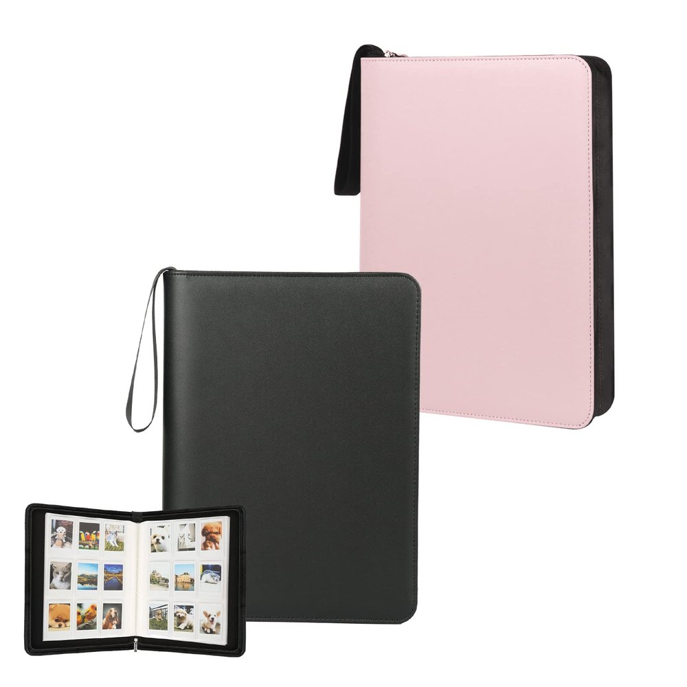 2 Packs,540 Pockets Photo Album Book for Fujifilm Instax Mini 12 11 9 8+8 7+ 99 50s 40 25 26 EVO, for Polaroid Snap/Snap Touch/PIC-300P/Z2300/ SocialMatic Zip Instant Printer