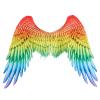 Rainbow Angel Wings Costume Halloween Party Cosplay Accessories view 1