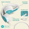 HoomKid Adjustable Foldable and Customizable Children's Wired Headphones with Volume Limit (85dB) Ages 3 to 10 view 3