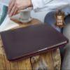 Aartedesign Vintage Genuine Leather Sleeve case 13-inch MacBook Air M1 M2 m3 m4 A2337 A2179 A1932 (2018-2026) MacBook Pro M1 m2 m3 m4 (2016-2026) (Horizontal, Chocolate) view 2