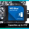 Western Digital 1TB WD Blue SA510 SATA Internal Solid State Drive SSD - SATA III 6 Gb/s, 2.5"/7mm, Up to 560 MB/s - WDS100T3B0A view 3