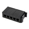 Coolwell Industrial Grade 5P Gigabit Ethernet Switch, 5X 10/100/1000M Ethernet Ports, Support DIN Rail Mount, IEEE 802.3X-Compliant view 3