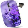 maizi Small Wireless Mouse for Kids Chromebook Laptop PC Notebook Small Wireless Mice for Kids Image ID: 21156585 Beautiful Blooming ve Lightweight 2.4G USB Receiver Printed in USA view 1