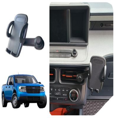 Air Vent Phone Mount Holder Compatible with Ford Maverick Dashboard 2021 2022 2023 2024 2025 | Many attachments to Choose from from Magnetic, Cradle, Fast Charging or Wireless or Apple Phones