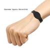 Dioche 10pcs RFID Wristband, RFID Bracelet RFID Wristband Silicone Bracelet IP68 ID Card Sauna Card Access Control Wristband for Hotel Swimming Pool Sauna Room (Black) view 4