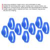 10pcs RFID Wristbands 125kHz, Silicone Waterproof IP68 Writable Bracelets for Hotels, Saunas, Pools & Access Control  Blue view 3