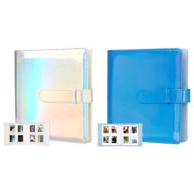 2Packs 256 Pockets Photo Album for Fujifilm Instax Mini LiPlay 11 90 70 50S 26 25 9 8+ 8 7S Instant Camera/Mini Link SP-1 Printer, Polaroid Snap SnapTouch PIC-300 Z2300 Mint Zip Instant Camera Printer