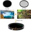 77mm Variable Fader ND2-ND32 ND Filter & CPL Circular Polarizing Filter (Alternative to Tiffen 77VND) view 2
