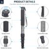 Carbon Fiber Camera Monopod INNOREL RM325C Professional Portable Compact Lightweight Travel 5-Section Monopod for Canon Nikon Sony DSLR Camera Video Camcorder DV Photography Bracket Load 26lbs/12kg view 4