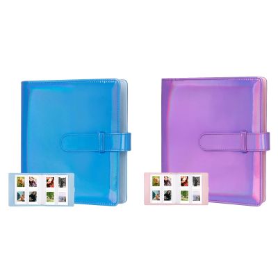2Packs 256 Pockets Photo Album for Fujifilm Instax Mini LiPlay 11 90 70 50S 26 25 9 8+ 8 7S Instant Camera/Mini Link SP-1 Printer, Polaroid Snap SnapTouch PIC-300 Z2300 Mint Zip Instant Camera Printer