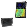 BoxWave Case Compatible with AVMap EKP V Handheld GPS - Elite Leather Messenger Pouch, Synthetic Leather Cover Case Envelope Design - Jet Black view 1