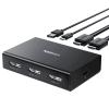 UGREEN HDMI Splitter 1 in 2 Out 4K@60Hz HDMI Splitter for Dual Monitors with 1.7FT HDMI Cable Support HDCP 2.2 3D HDR EDID HDMI Adapter Only Mirror Screen Compatible with TV Monitor Projector PS5 view 1