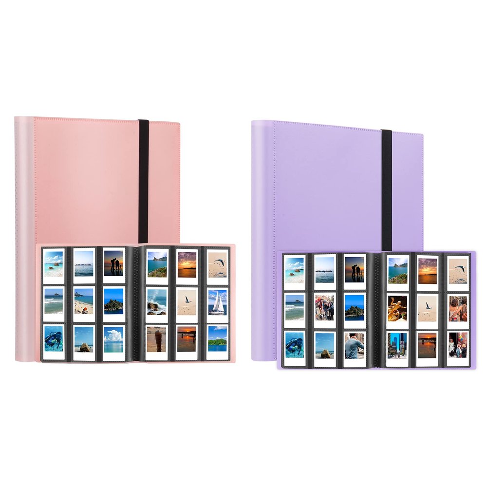 2Packs, 432 Pockets Photo Album for Fujifilm Instax Mini Camera, Polaroid Camera, for Fujifilm Instax Mini 11 90 70 9 8+ 8 LiPlay Instant Camera, Polaroid Snap SnapTouch PIC-300 Z2300 Instant Camera