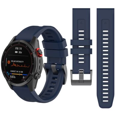 Gheper Silicone Watch Band Compatible with Garmin Fenix 7/Fenix 6 Pro/Fenix 5 Plus/935/945/Descent G1/EPIX Gen 2/Instinct Quick Fit Replacement Wristband Strap Bracelet Accessory for Women Men