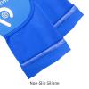 HARTPOR Volleyball Arm Sleeves Passing Forearm Sleeves with Protection Pad and Thumbhole for Youth Protect Arms from Sting 1 Pair 12" Blue view 4