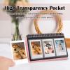 2Packs Photo Album for Fujifilm Instax Mini LiPlay 11 90 70 50S 26 25 9 8+ 8 7S Instant Camera/Mini Link SP-1 Printer, Polaroid Snap SnapTouch PIC-300 Z2300 Mint Zip Instant Camera Printer view 3