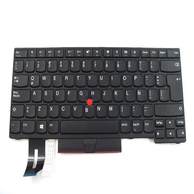 Bayjebu Parts for Lenovo ThinkPad L380 L390 L490 Yoga Keyboard Latin Spanish Non-Backlit 01YP323