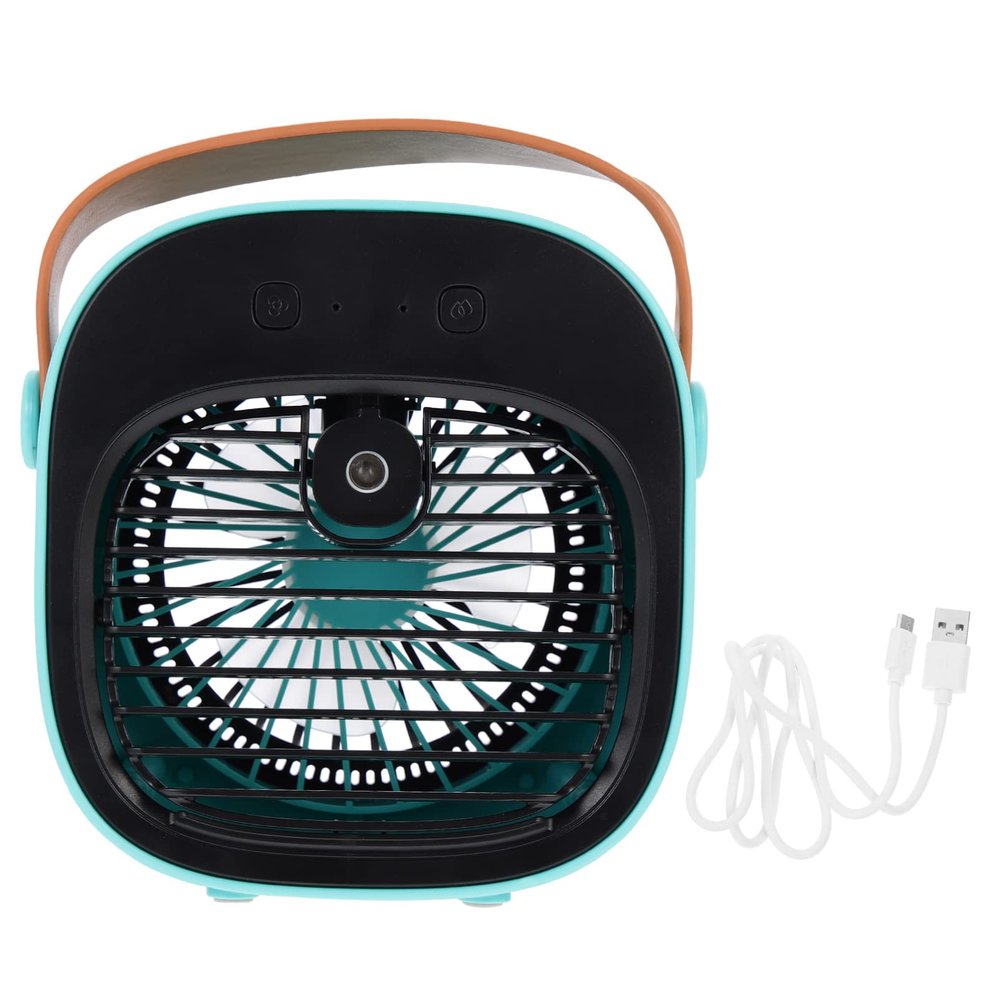 Operitacx 1set Compact Usb Air Cooler Fan Speeds Desk Fan for Office Dormitory and Home Use Low Noise and Efficient Cooling