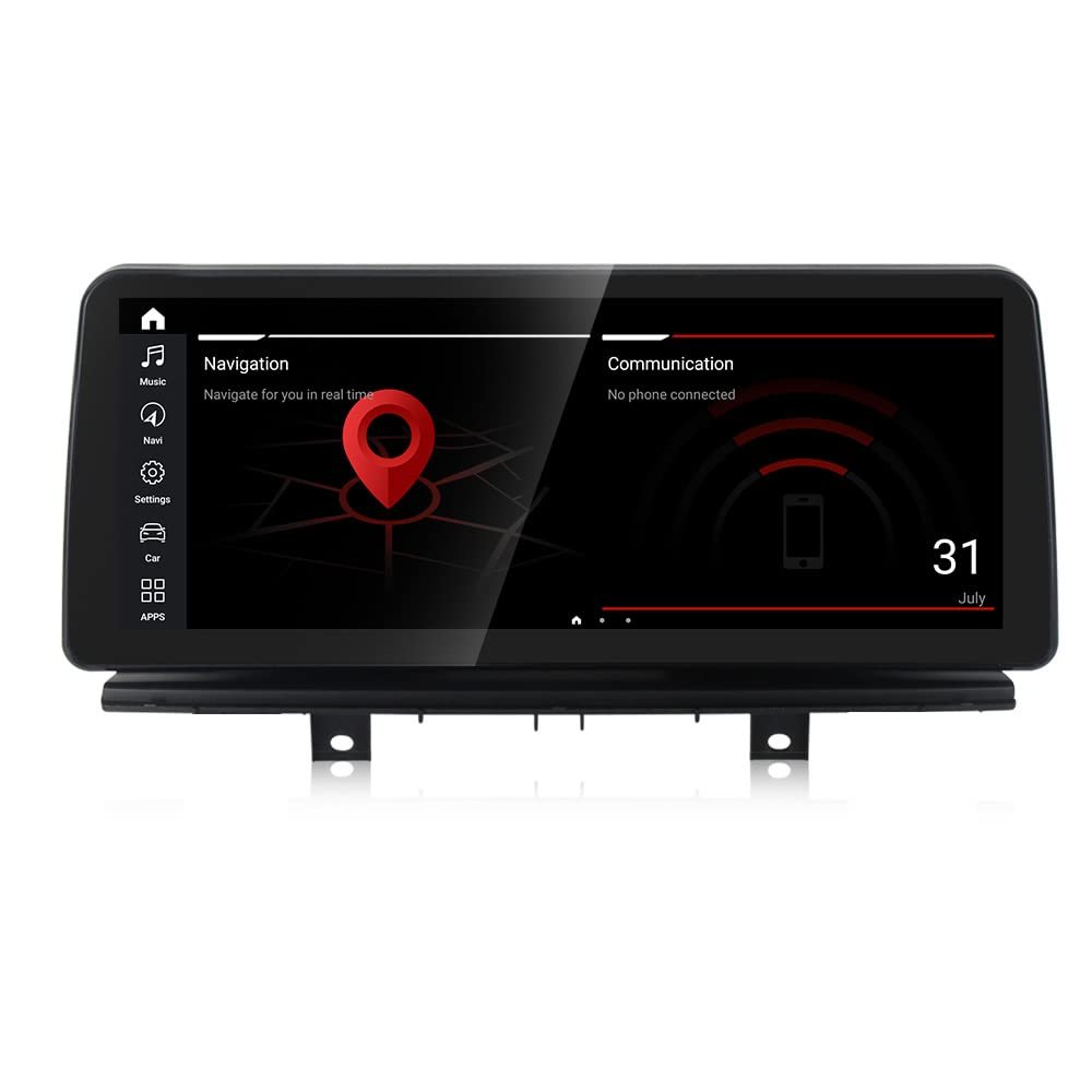 12.3inch Qualcomm Snapdragon Car Stereo Android13+64G 1920 * 720 Car IPS Touch Multimedia Player Navigation for BMW X5 F15 X6 F16 2014-2019 NBT