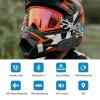 MIMIRACLE V6 Pro Motorcycle Helmet Bluetooth Headset, Up to 6 Riders 2-Way 1200M IP65 Waterproof Wireless Motorbike Communication System for Dirt Bike/ATV/Off Road view 2