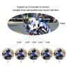 MIMIRACLE V6 Pro Motorcycle Helmet Bluetooth Headset, Up to 6 Riders 2-Way 1200M IP65 Waterproof Wireless Motorbike Communication System for Dirt Bike/ATV/Off Road view 3