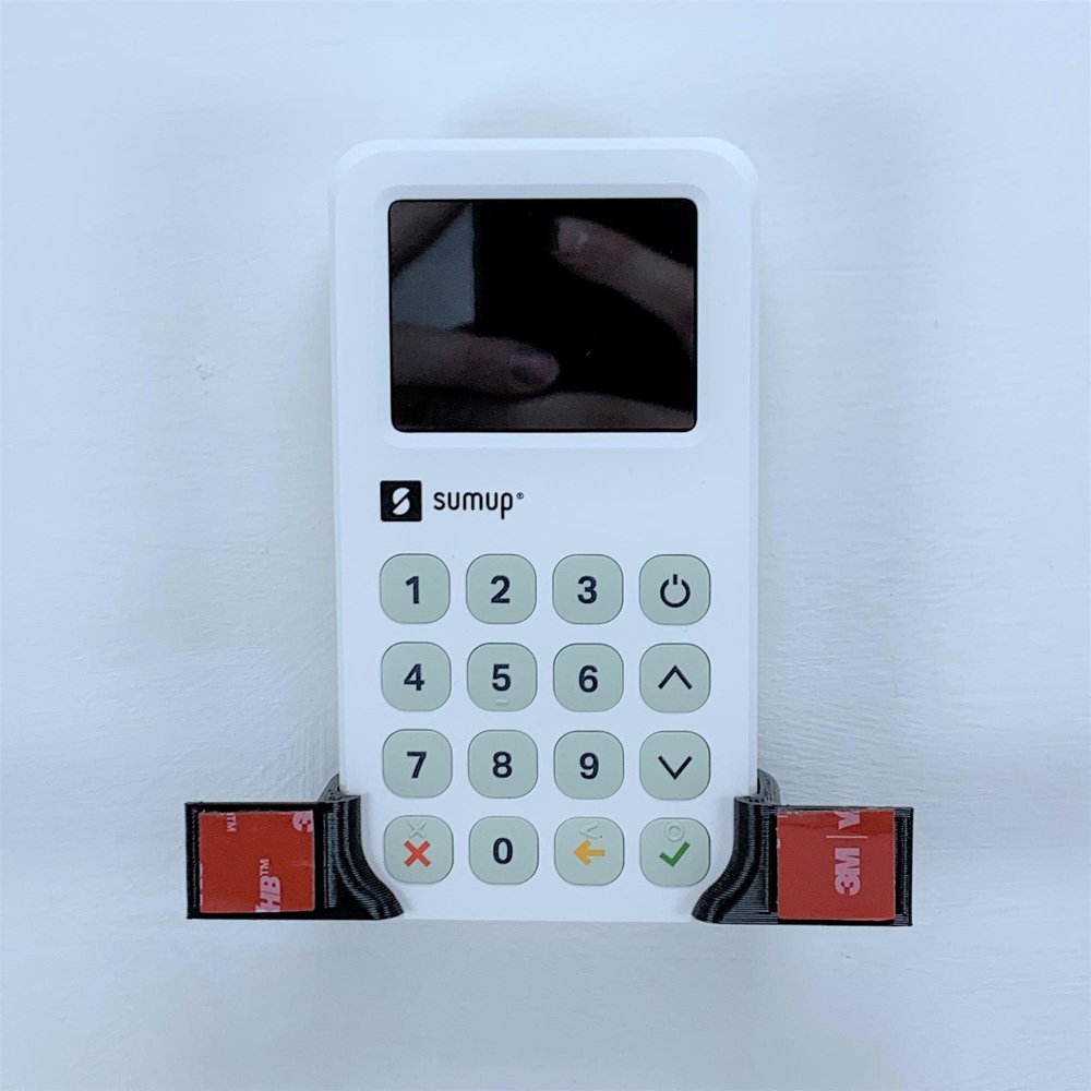 Window Mount Accessory for SumUp 3G Card Reader Bracket Holder