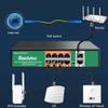 Reidubo 8 Port Gigabit PoE Switch with 2 Gigabit Uplink,1000Mbps PoE Ethernet Unmanaged Network Switch,120W, Plug & Play, VLAN, Suitable for Access Point-AP and PoE Surveillance Camera view 4
