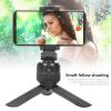 Smart Tripod Head, 360 Rotation Automatic Face Recognition, Lightweight Compact Tripod, Mobile Phone Tripod Head, for Vlog Live Broadcasting view 4
