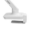 Ergotron  MXV Single Monitor Arm, VESA Desk Mount  for Monitors Up to 34 Inches, 7 to 20 lbs  Low Profile Clamp, White view 2