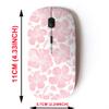 2.4G Wireless Mouse with Cute Pattern Design for All Laptops and Desktops with Nano Receiver - Aloha Hawaiian Hibiscus view 2