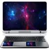 17 17.3 Inch Laptop Skin Sticker Cover Premium Sticker Cover Art Decal Decorative (Included 2 Wrist Pad Skins) - Galaxy Stars view 1