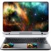 11.6 12 Inch Laptop Skin Sticker Cover Premium Sticker Cover Art Decal Decorative (Included 2 Wrist Pad Skins) - Nebula Clouds view 1