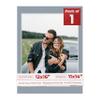 12x16 Mat Bevel Cut for 11x14 Photos - Acid Free Mid Grey Precut Matboard With Backing Board and Crystal Clear, Self Seal Photo Mat Bag - For Pictures, Photos, Framing - 4-ply Thickness view 1