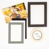 12x16 Mat Bevel Cut for 11x14 Photos - Acid Free Mid Grey Precut Matboard With Backing Board and Crystal Clear, Self Seal Photo Mat Bag - For Pictures, Photos, Framing - 4-ply Thickness view 4