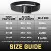 Holstery Modbelt | Modular EDC Tool Belt - 1.75 Inch Adjustable Black MIL-SPEC Nylon with Black Metal Buckle (Small) view 4