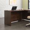 OfficeWorks by Sauder Affirm 42'' Commercial Return for Executive Desk, L: 23.47'' x W: 45.16'' x H: 29.29'', Noble Elm view 2