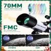 Telescope for Adults Astronomy Beginners - 70mm Aperture and 400mm Focal Length Astronomical Refractor Telescope Great Astronomy for Christmas with Package, White view 3