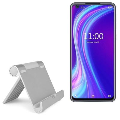 BoxWave Stand and Mount Compatible with CellAllure Amazing C - VersaView Aluminum Stand, Portable, Multi Angle Viewing Sturdy