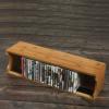 SOBS Natural Bamboo CD Storage Rack Desktop CD Holder Organizer Disc Shelf CD Collection Display Rack Large Capacity Holds 39 CD Jewel Cases, 5614.515cm view 4
