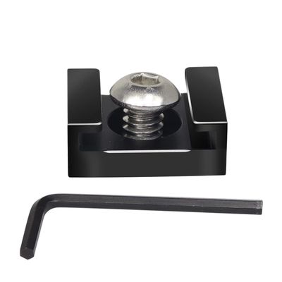 BGNing Mini Cold Shoe Mount Adapter Base Connector w/ 1/4" Screw for Monitor Fill Light Microphone DSLR Camera Cage Video Rig (1pc)