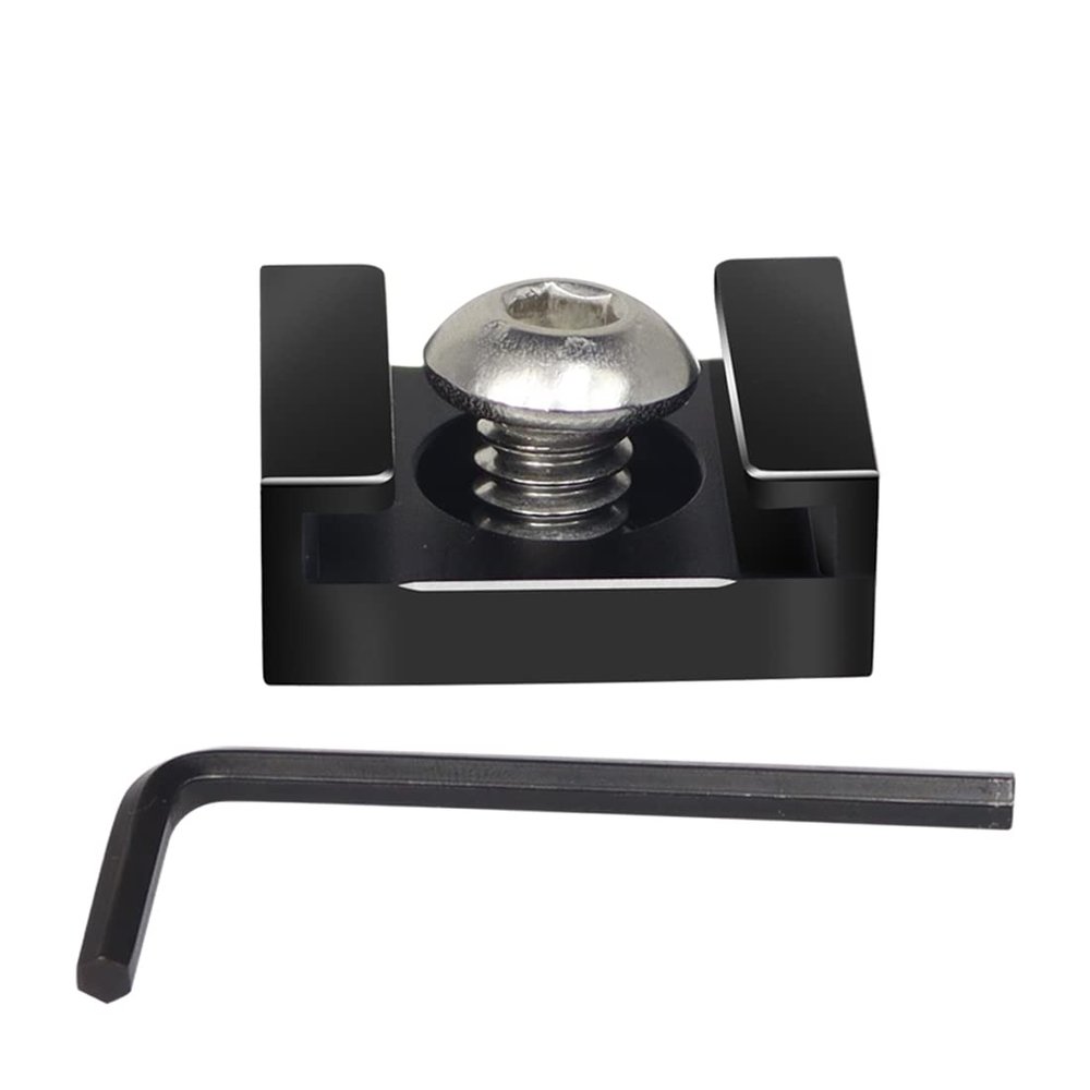 BGNing Mini Cold Shoe Mount Adapter Base Connector w/ 1/4" Screw for Monitor Fill Light Microphone DSLR Camera Cage Video Rig (1pc)
