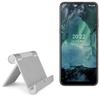 BoxWave Stand and Mount Compatible with Nokia G21 - VersaView Aluminum Stand, Portable, Multi Angle Viewing Sturdy view 1